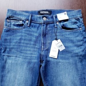 EXPRESS NWT Stretch Mid Rise Legging Jeans Petite